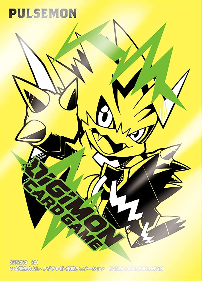 Digimon TCG: Official Card Sleeves (Pulsemon) | Devastation Store