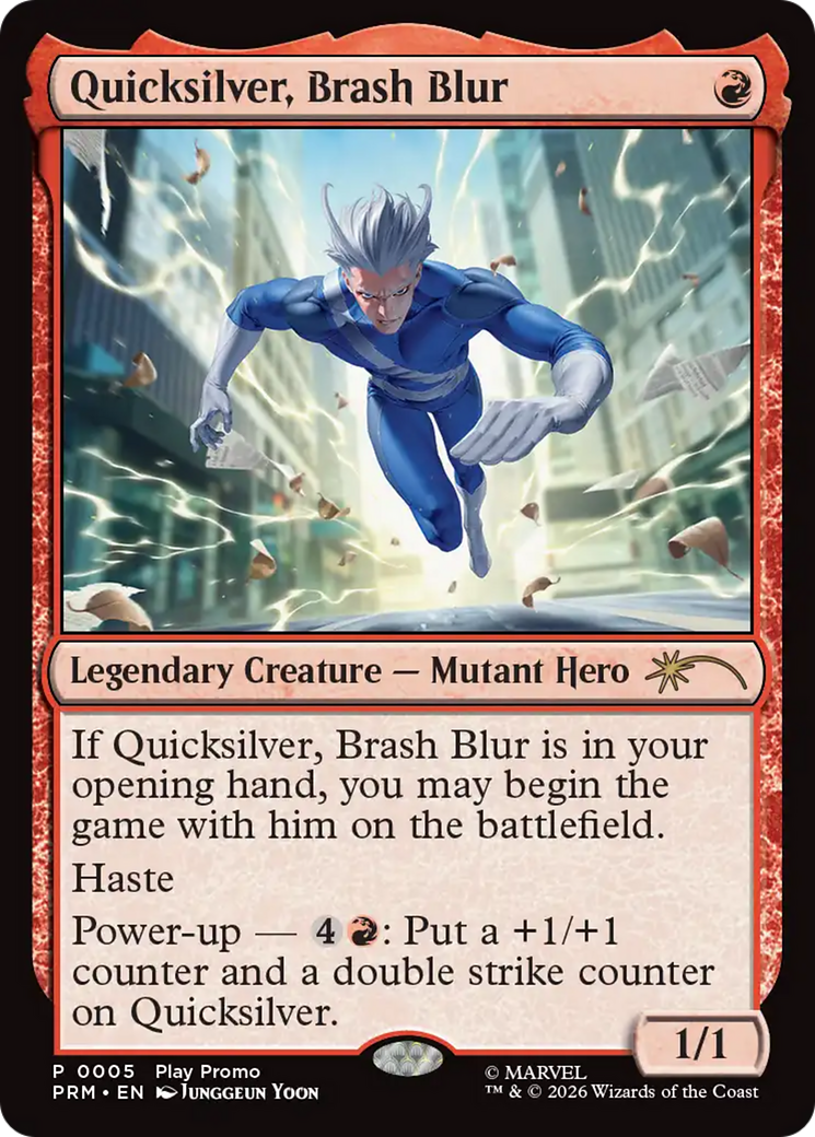 Quicksilver, Brash Blur [Standard Showdown Promos] | Devastation Store