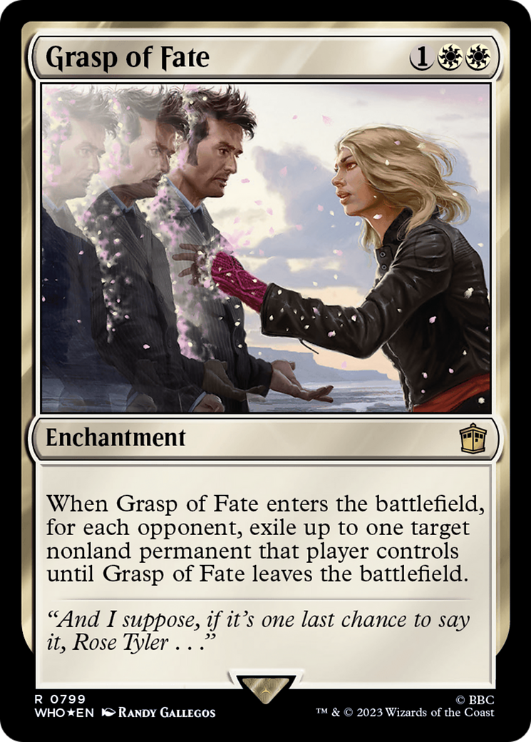 Grasp of Fate (Surge Foil) [Doctor Who] | Devastation Store