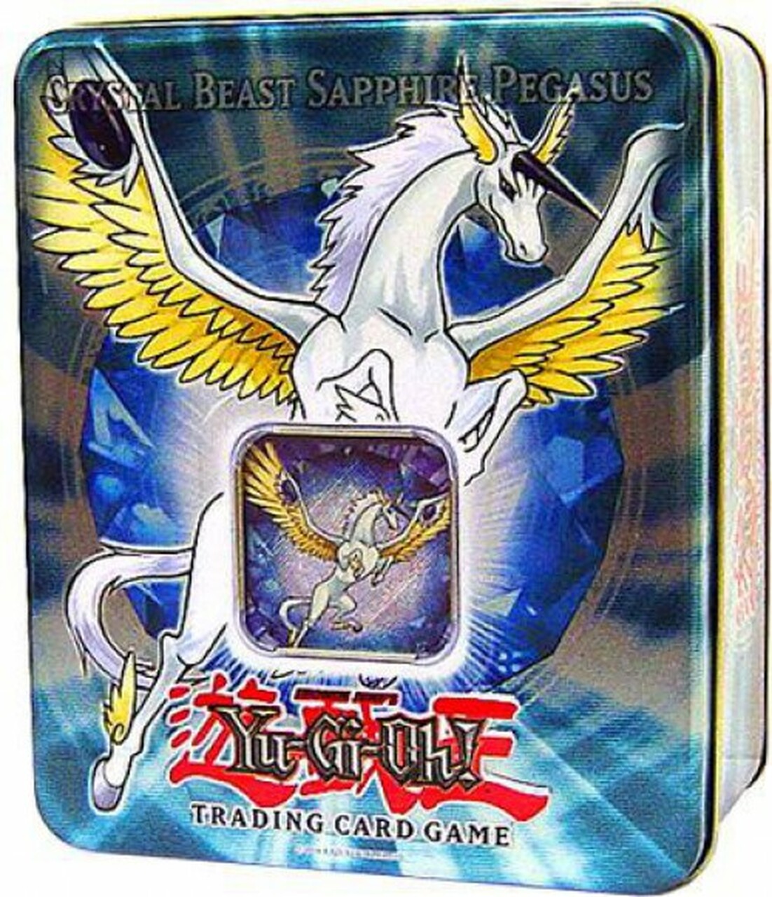 Collectible Tin - Crystal Beast Sapphire Pegasus | Devastation Store