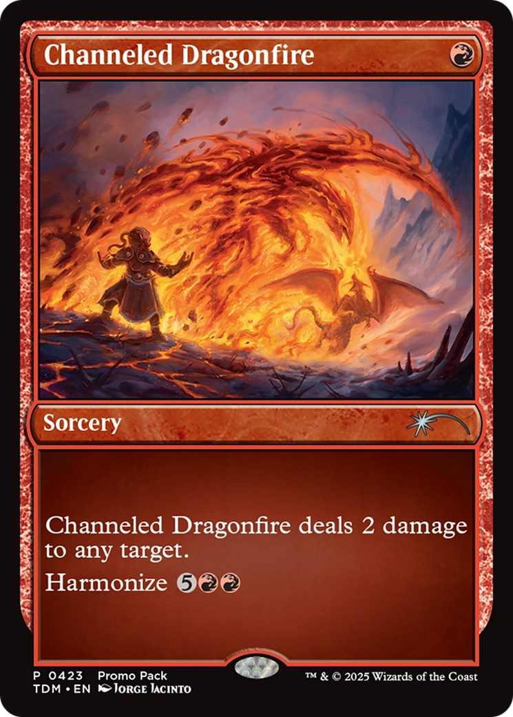 Channeled Dragonfire [Tarkir: Dragonstorm] | Devastation Store