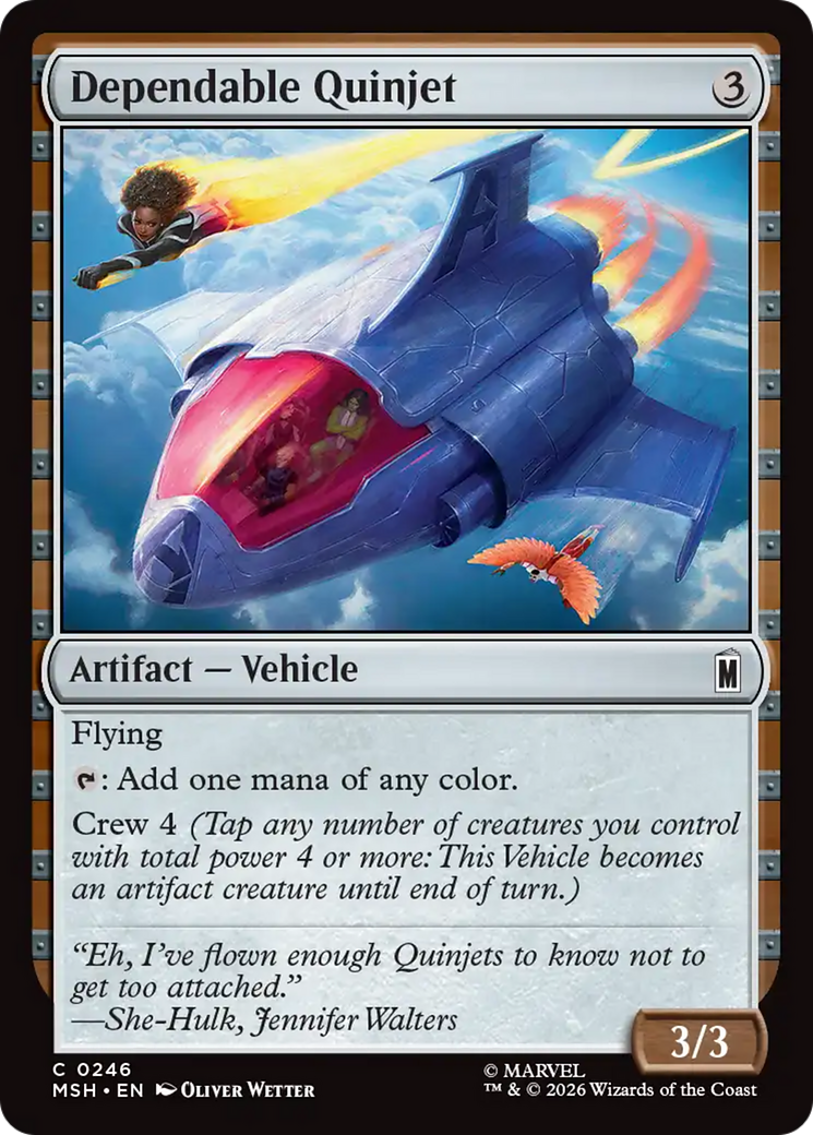 Dependable Quinjet [Marvel Super Heroes] | Devastation Store