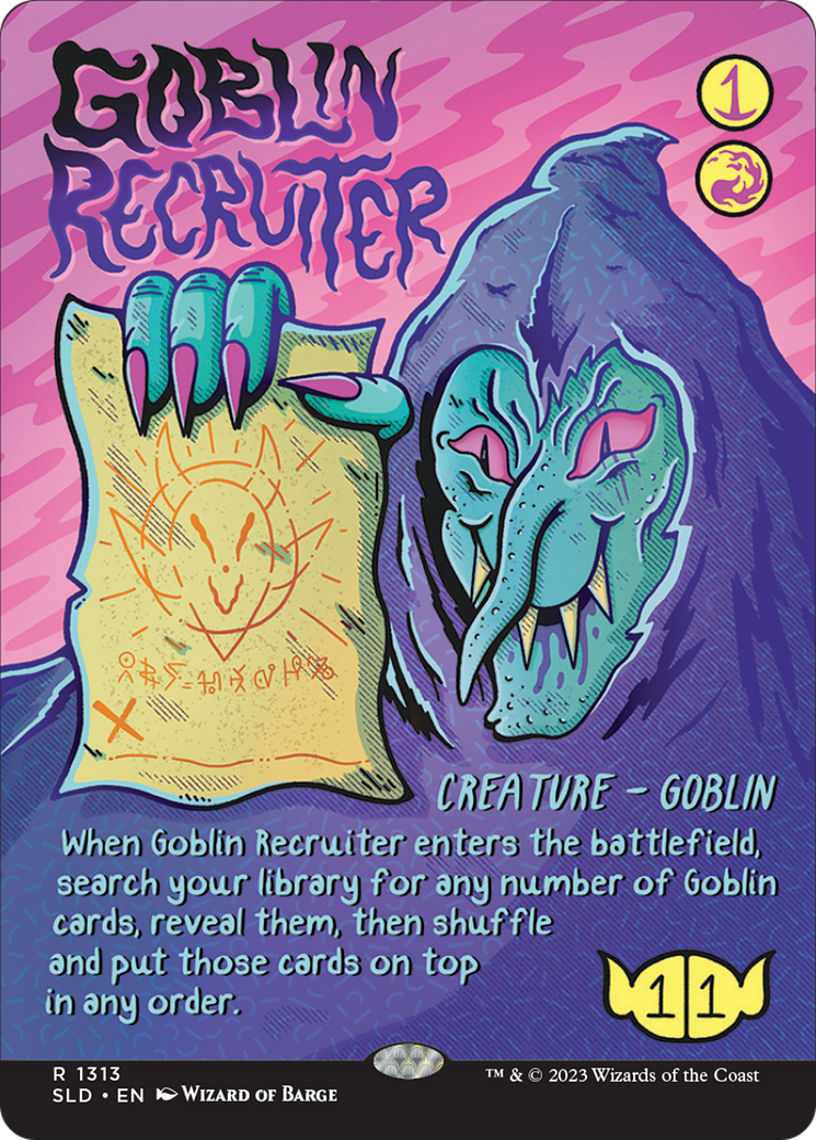 Goblin Recruiter (Rainbow Foil) [Secret Lair Drop Series] | Devastation Store