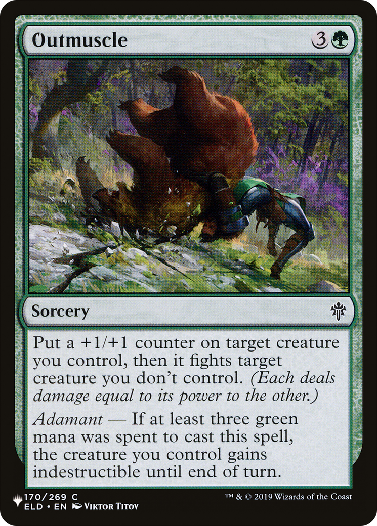 Outmuscle [The List Reprints] | Devastation Store