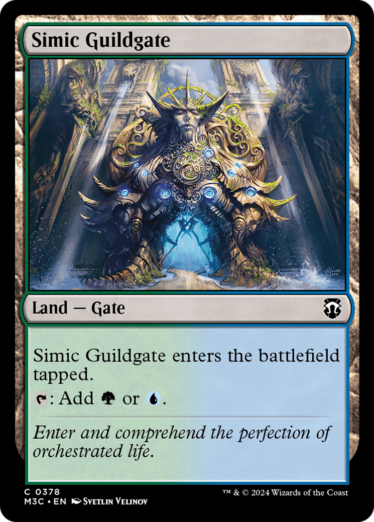 Simic Guildgate (Ripple Foil) [Modern Horizons 3 Commander] | Devastation Store
