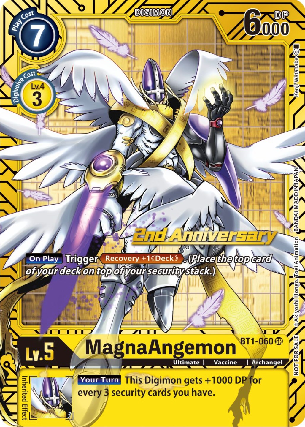 MagnaAngemon [BT1-060] (2nd Anniversary Card Set) [Release Special Booster Promos] | Devastation Store