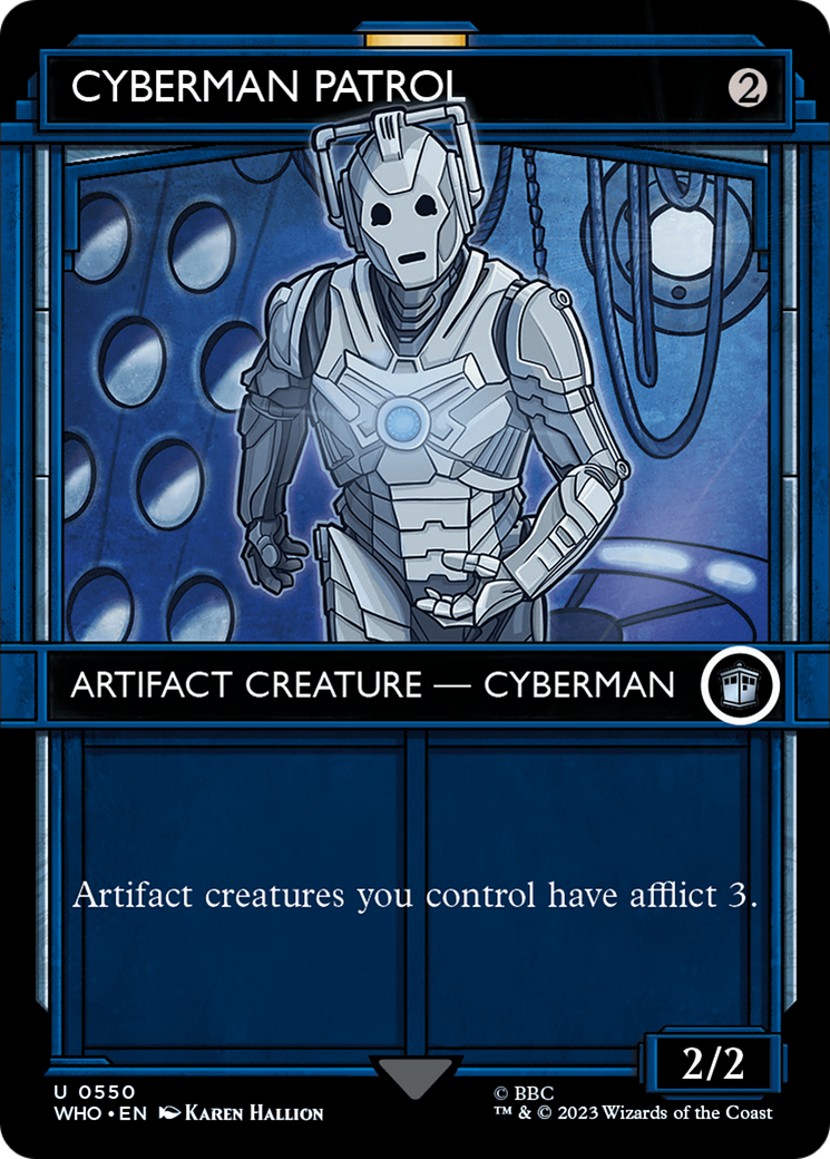 Cyberman Patrol (Showcase) [Doctor Who] | Devastation Store