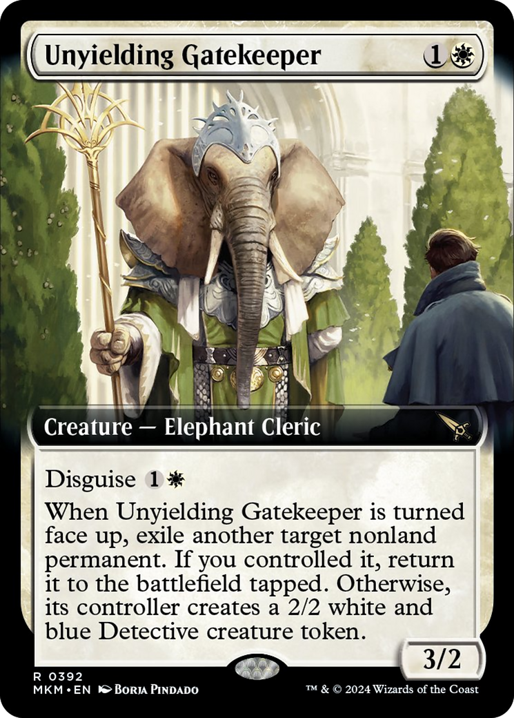 Unyielding Gatekeeper (Extended Art) [Murders at Karlov Manor] | Devastation Store