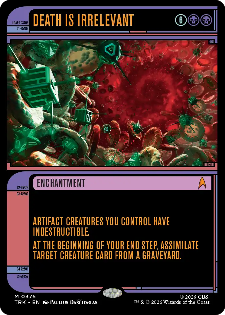 Death Is Irrelevant (Showcase) [Star Trek] | Devastation Store