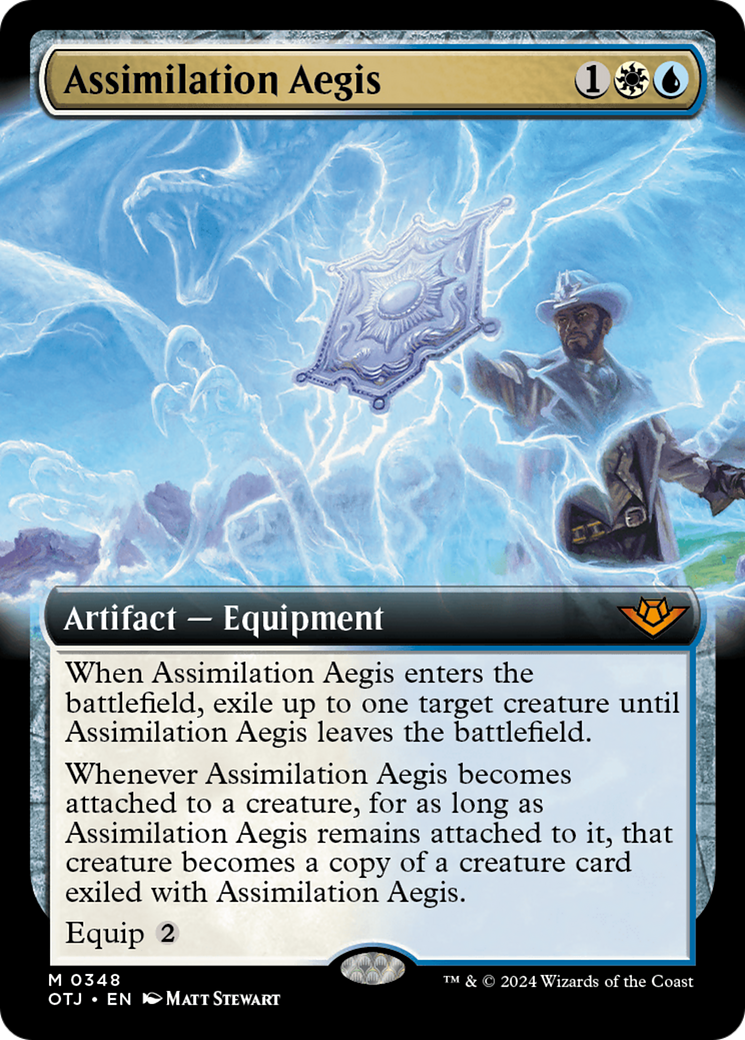 Assimilation Aegis (Extended Art) [Outlaws of Thunder Junction] | Devastation Store