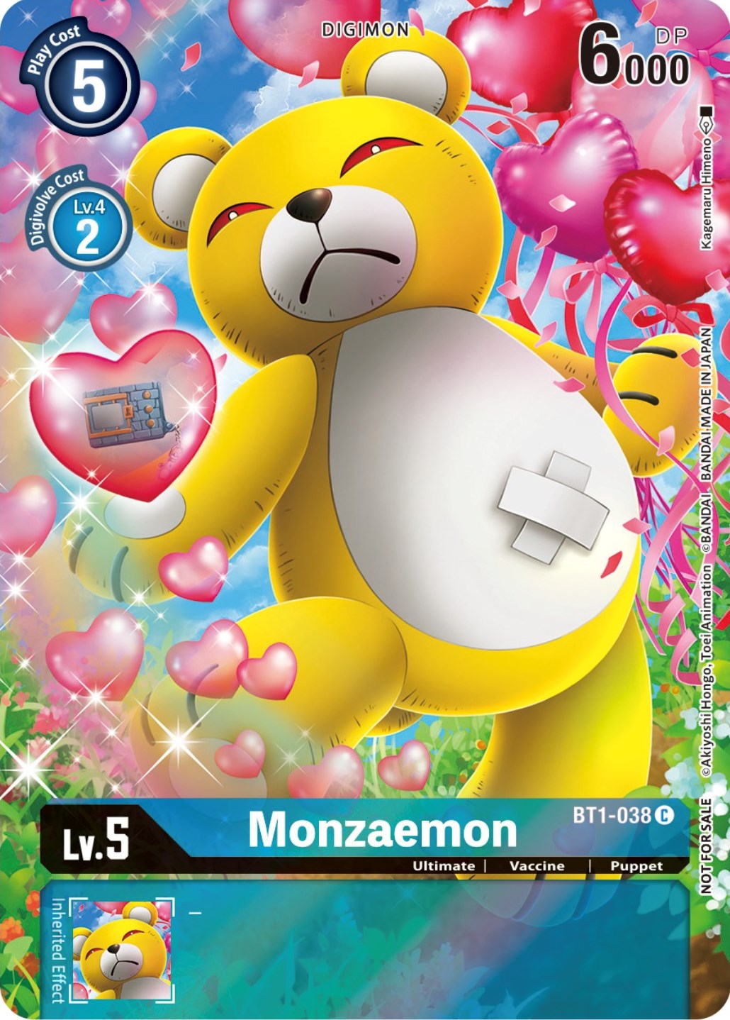 Monzaemon [BT1-038] (25th Special Memorial Pack) [Release Special Booster Promos] | Devastation Store