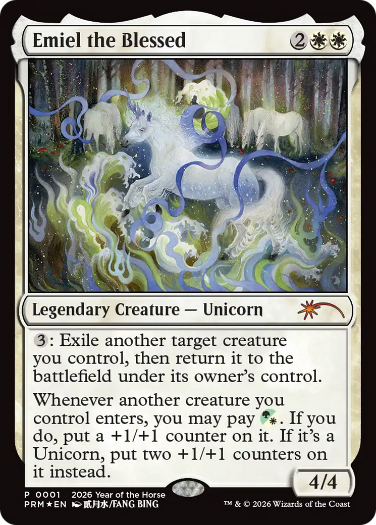 Emiel the Blessed (Year of the Horse 2026) [Standard Showdown Promos] | Devastation Store