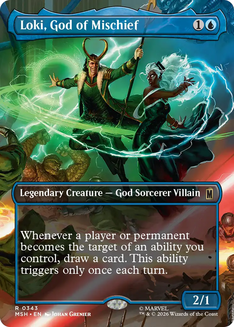 Loki, God of Mischief (Borderless) [Marvel Super Heroes] | Devastation Store