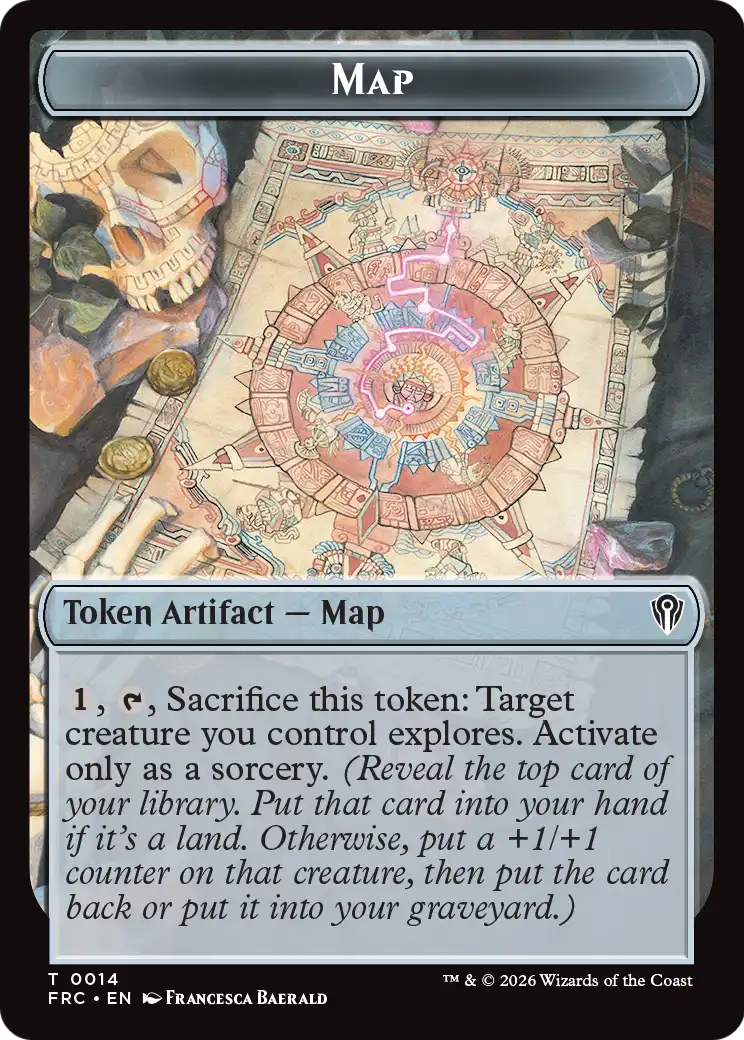 Gingerbrute // Map Double-Sided Token [Reality Fracture Commander Tokens] | Devastation Store