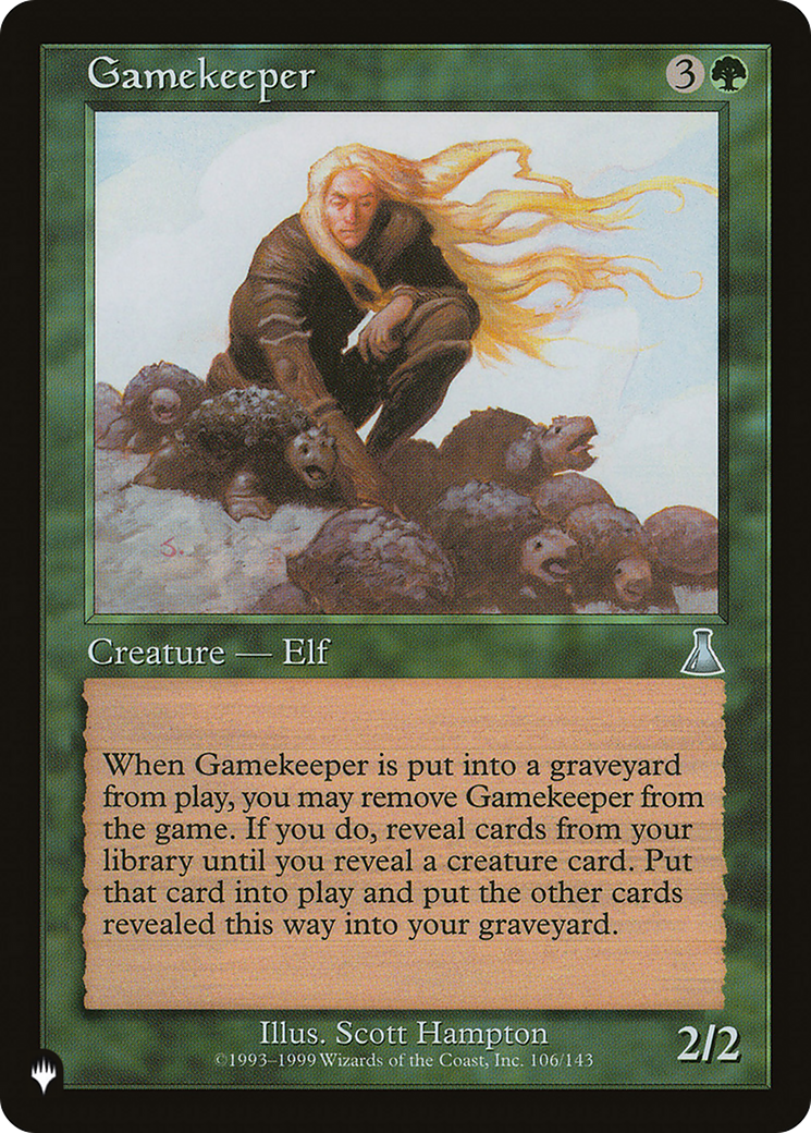 Gamekeeper [The List Reprints] | Devastation Store