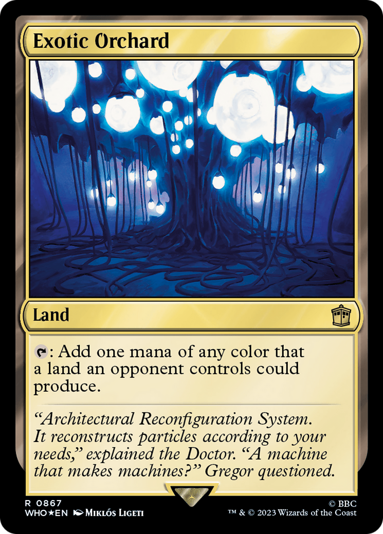 Exotic Orchard (Surge Foil) [Doctor Who] | Devastation Store