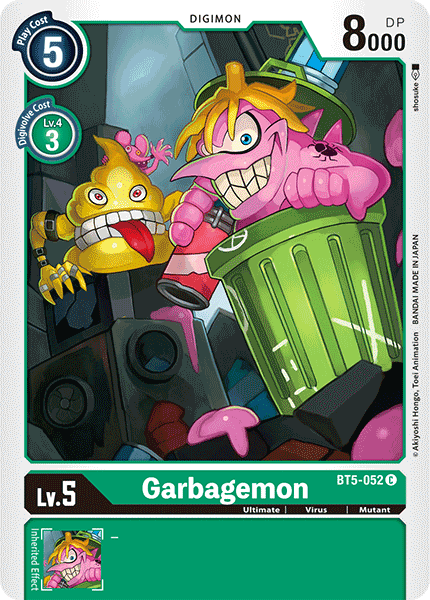 Garbagemon [BT5-052] [Battle of Omni] | Devastation Store