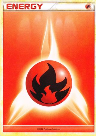 Fire Energy (2010 Unnumbered HGSS Style) [League & Championship Cards] | Devastation Store