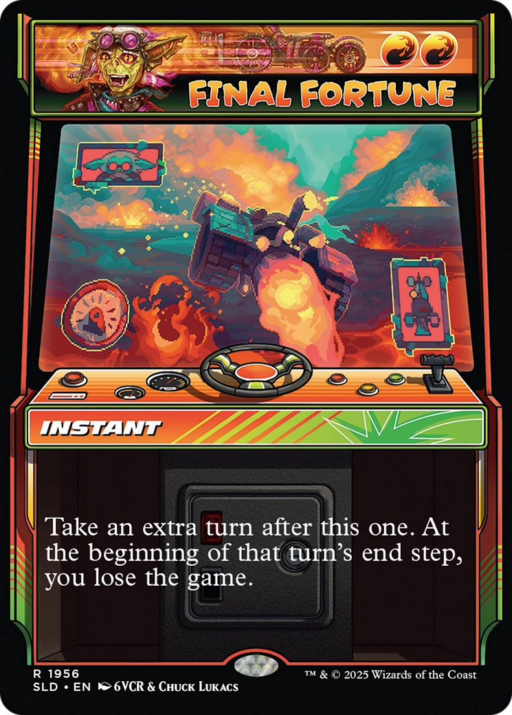 Final Fortune (Rainbow Foil) [Secret Lair Drop Series] | Devastation Store