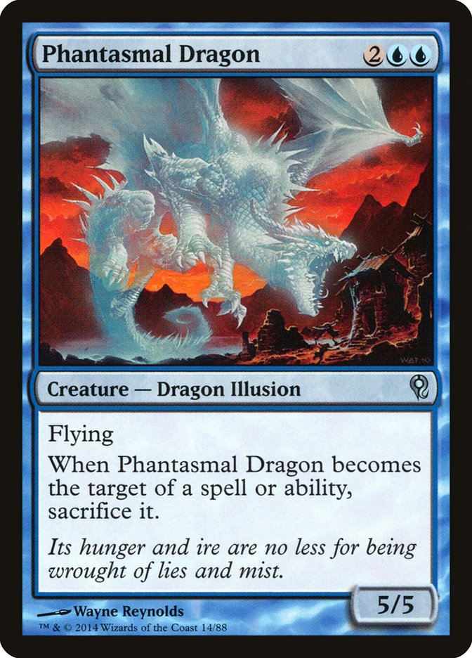 Phantasmal Dragon [Duel Decks: Jace vs. Vraska] | Devastation Store
