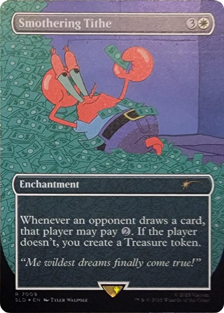 Smothering Tithe (7009) (Rainbow Foil) [Secret Lair Drop Series] | Devastation Store