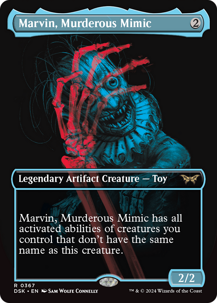 Marvin, Murderous Mimic (Showcase) [Duskmourn: House of Horror] | Devastation Store