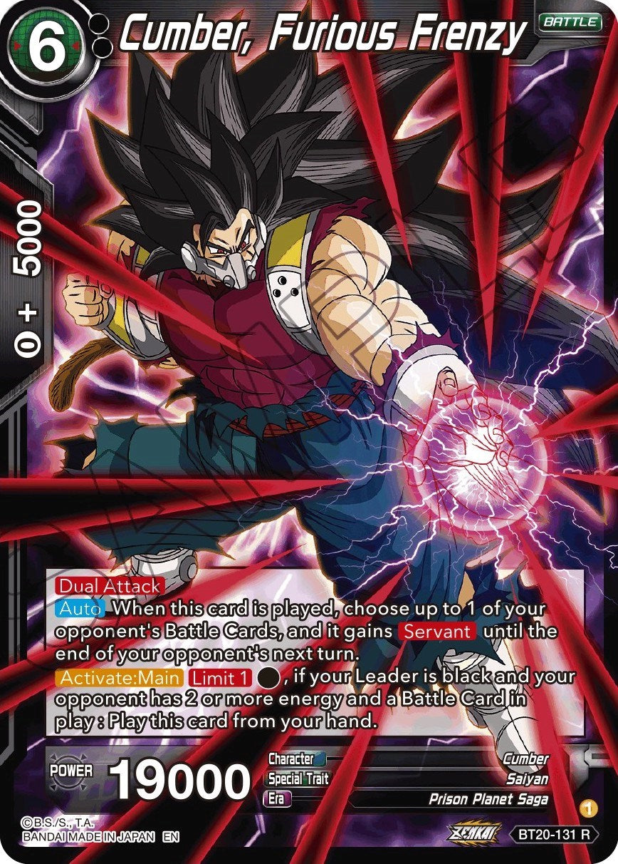 Cumber, Furious Frenzy (BT20-131) [Power Absorbed] | Devastation Store