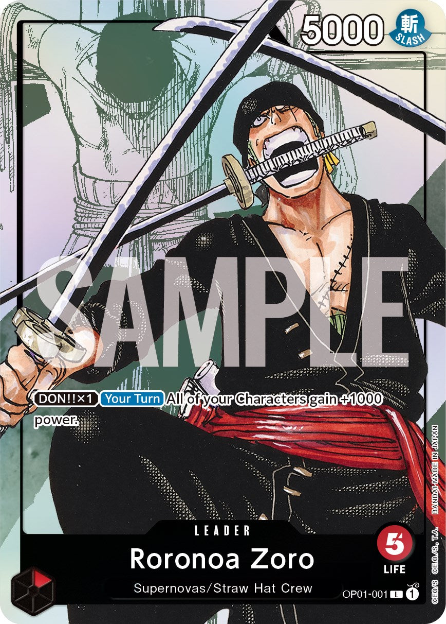 Roronoa Zoro (Alternate Art) [One Piece Promotion Cards] | Devastation Store