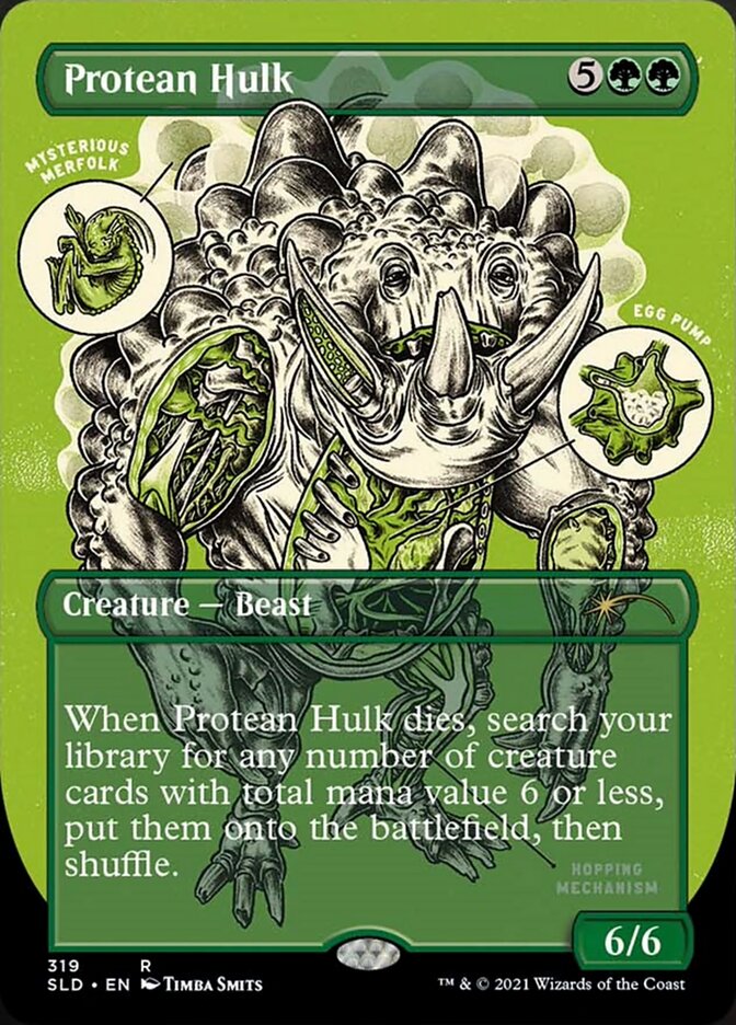 Protean Hulk (Borderless Foil Etched) [Secret Lair Drop Series] | Devastation Store