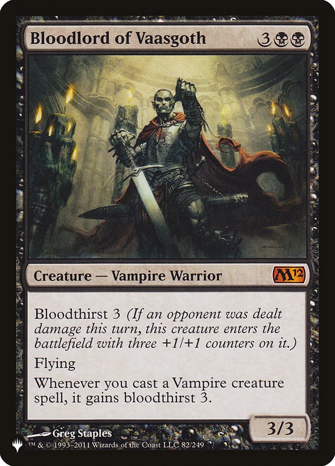 Bloodlord of Vaasgoth [The List] | Devastation Store