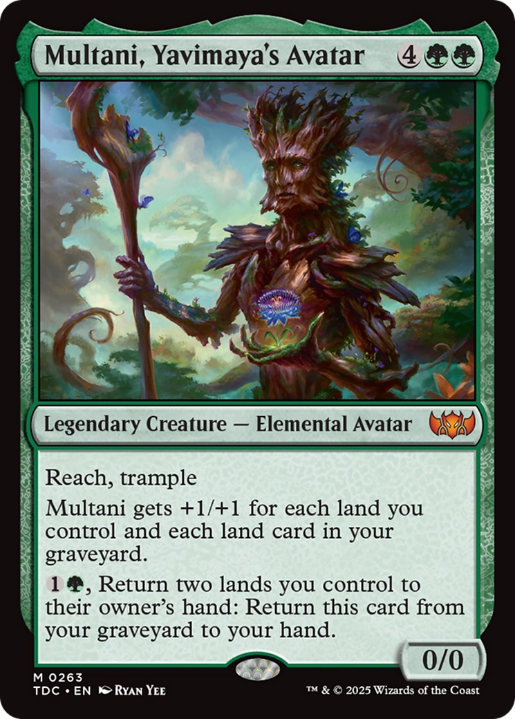 Multani, Yavimaya's Avatar [Tarkir: Dragonstorm Commander] | Devastation Store