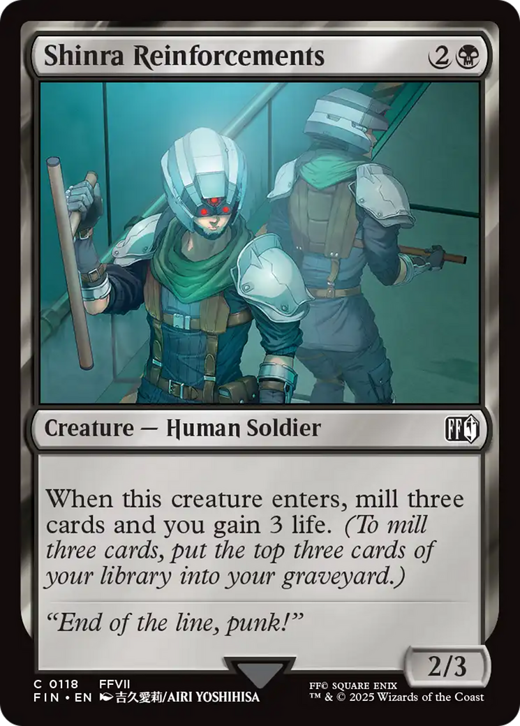 Shinra Reinforcements [FINAL FANTASY] | Devastation Store