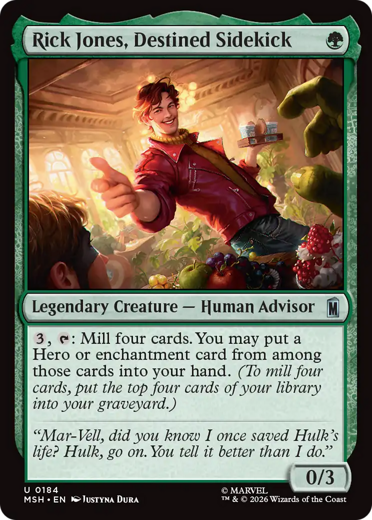 Rick Jones, Destined Sidekick [Marvel Super Heroes] | Devastation Store