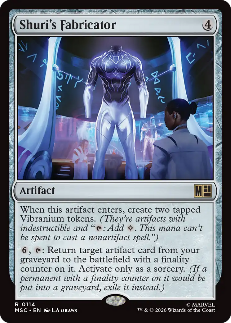Shuri's Fabricator (Surge Foil) [Marvel Super Heroes Commander] | Devastation Store