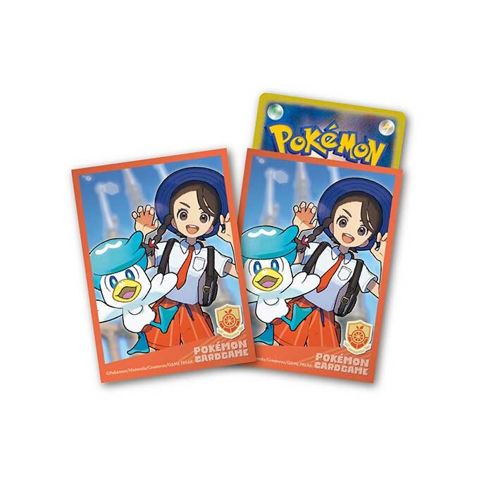 Card Sleeves - Pokemon Trainers Aoi & Quaxly (64-Pack) (Pokemon Center Japan Exclusive) | Devastation Store