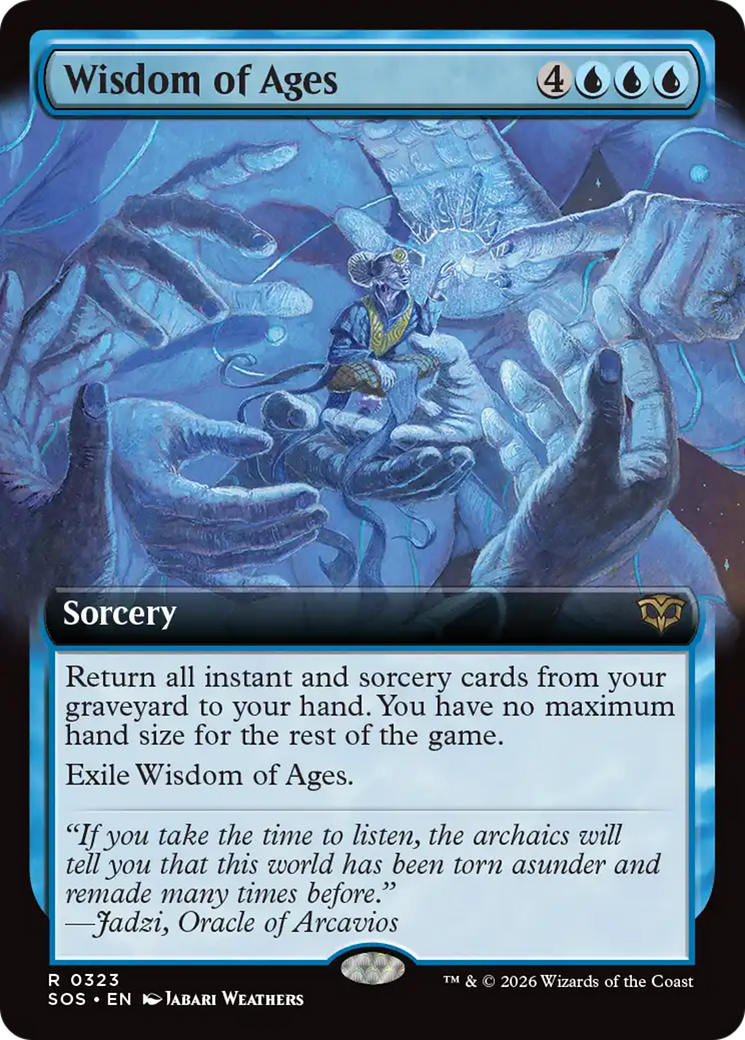 Wisdom of Ages (Extended Art) [Secrets of Strixhaven] | Devastation Store