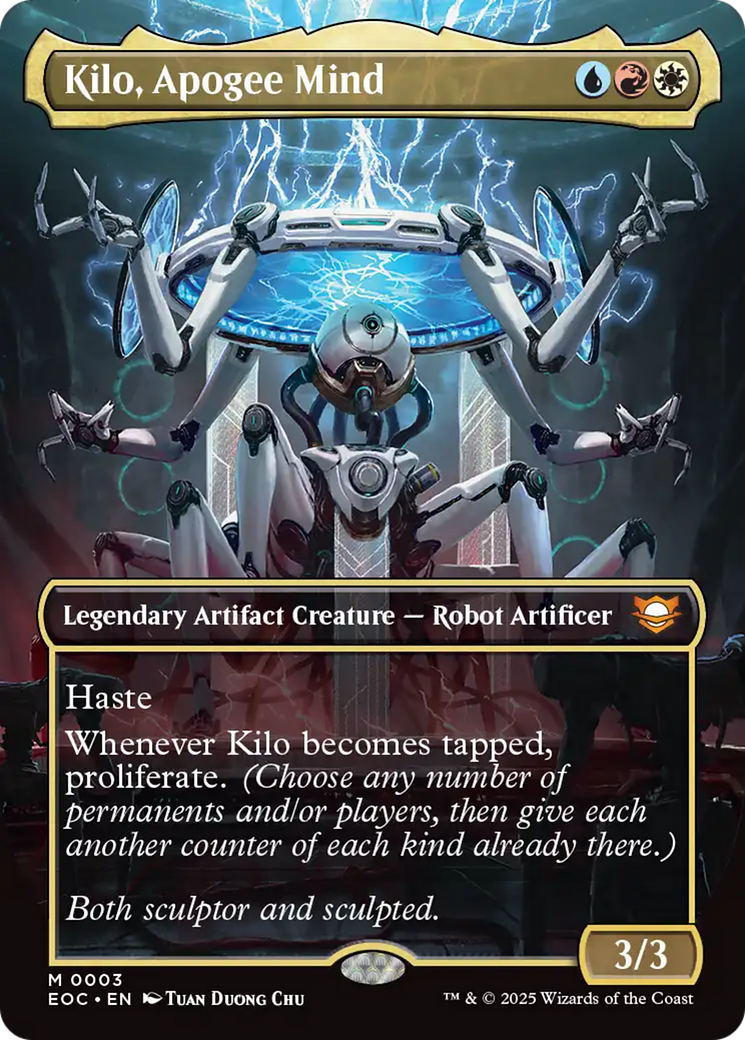 Kilo, Apogee Mind (Borderless) [Edge of Eternities Commander] | Devastation Store