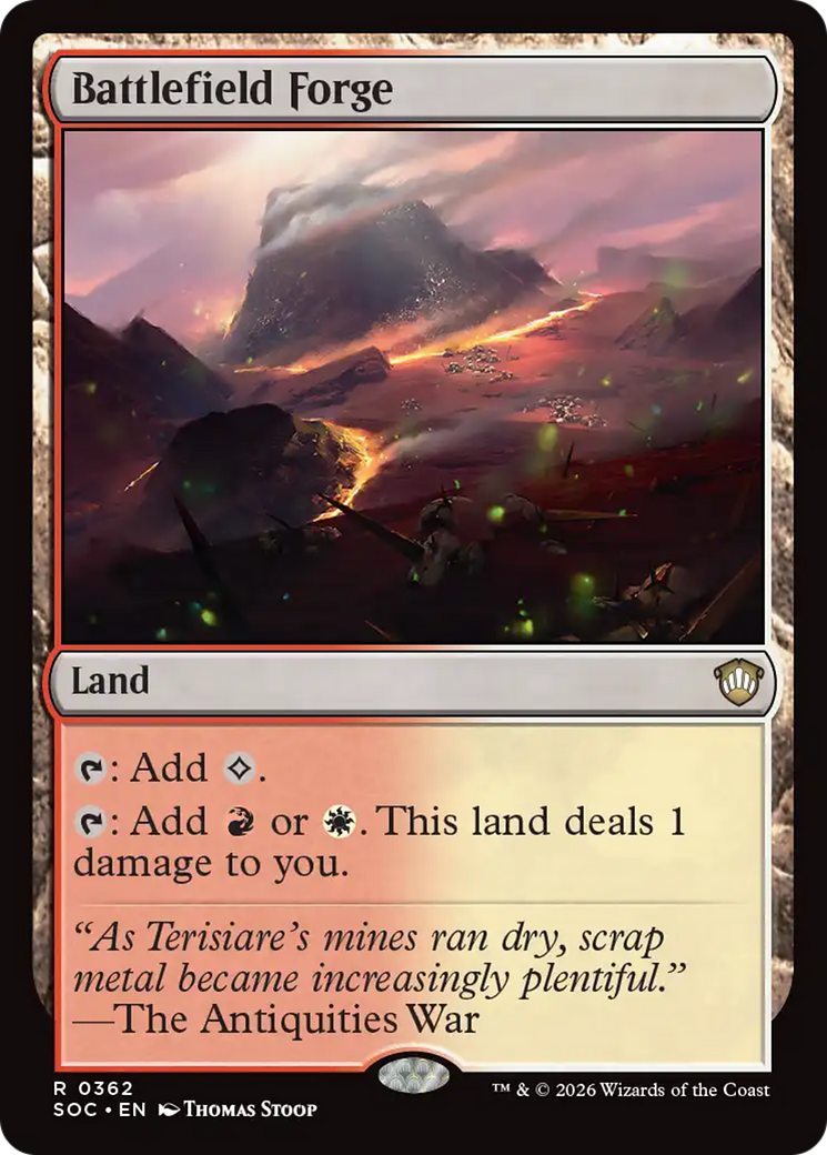 Battlefield Forge [Secrets of Strixhaven Commander] | Devastation Store