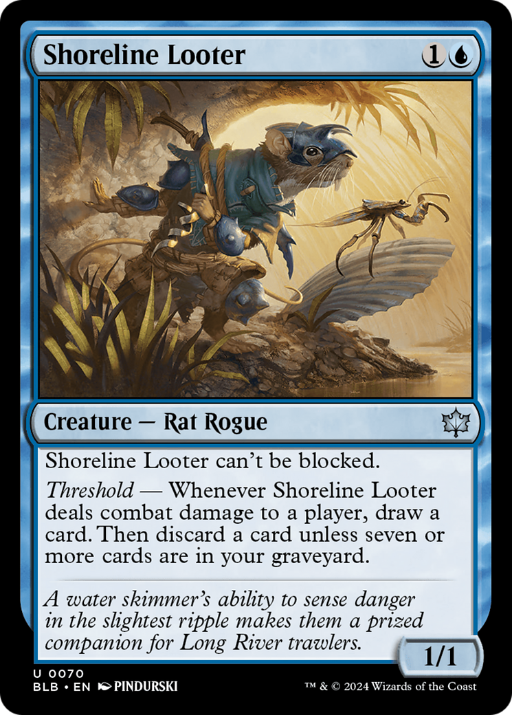 Shoreline Looter [Bloomburrow] | Devastation Store