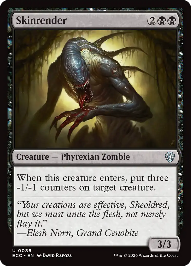 Skinrender [Lorwyn Eclipsed Commander] | Devastation Store