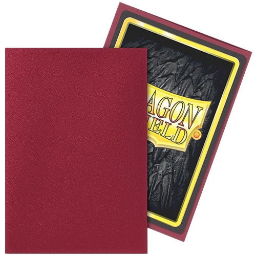 Dragon Shield Matte Sleeve - Blood Red 60ct | Devastation Store