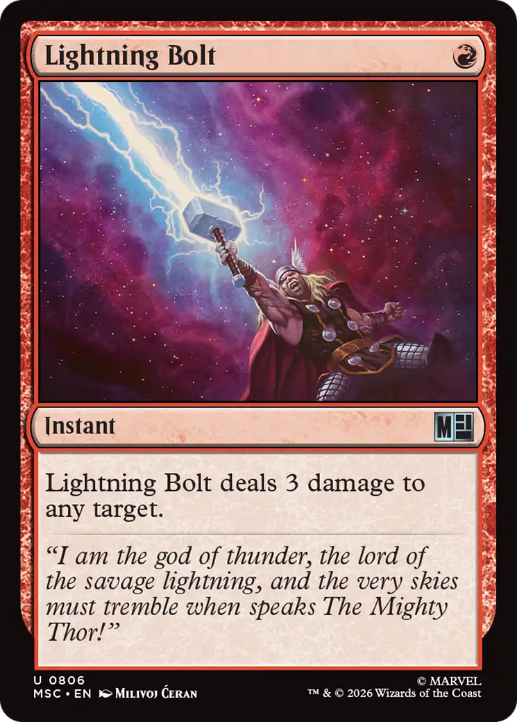 Lightning Bolt [Marvel Super Heroes Commander] | Devastation Store