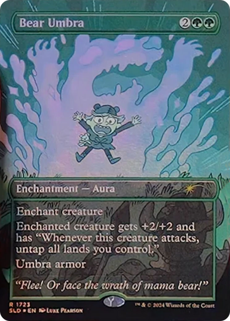 Bear Umbra (Rainbow Foil) [Secret Lair Drop Series] | Devastation Store