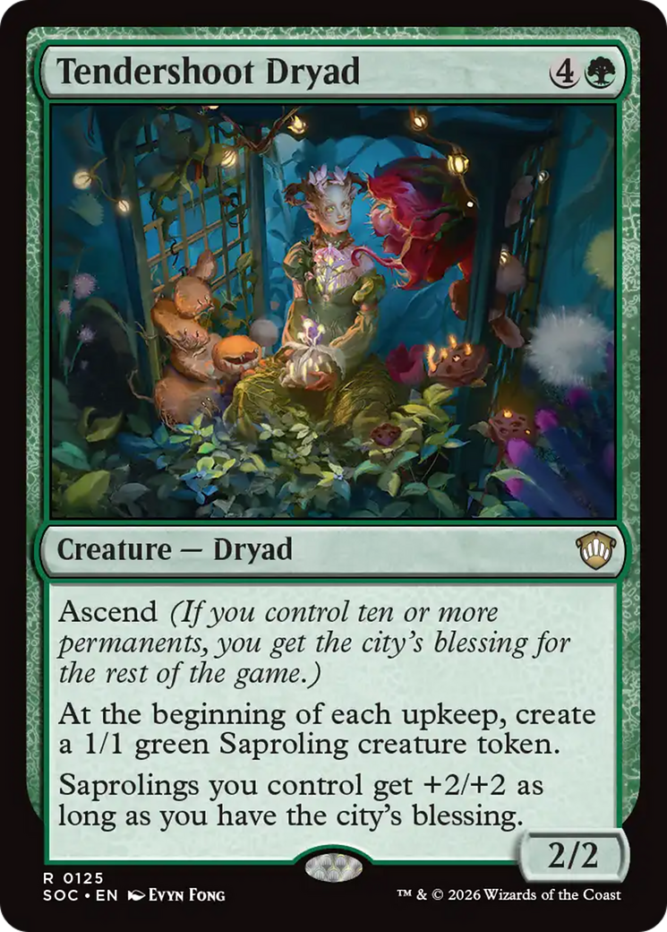 Tendershoot Dryad [Secrets of Strixhaven Commander] | Devastation Store