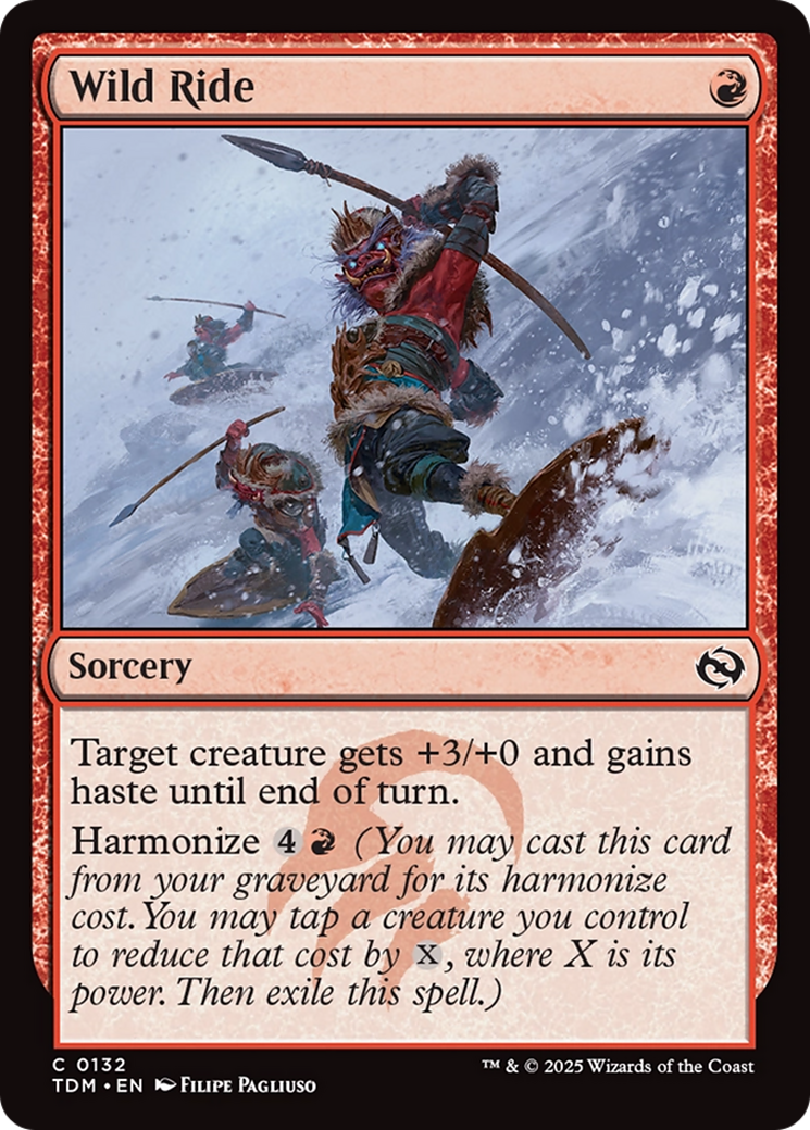 Wild Ride [Tarkir: Dragonstorm] | Devastation Store