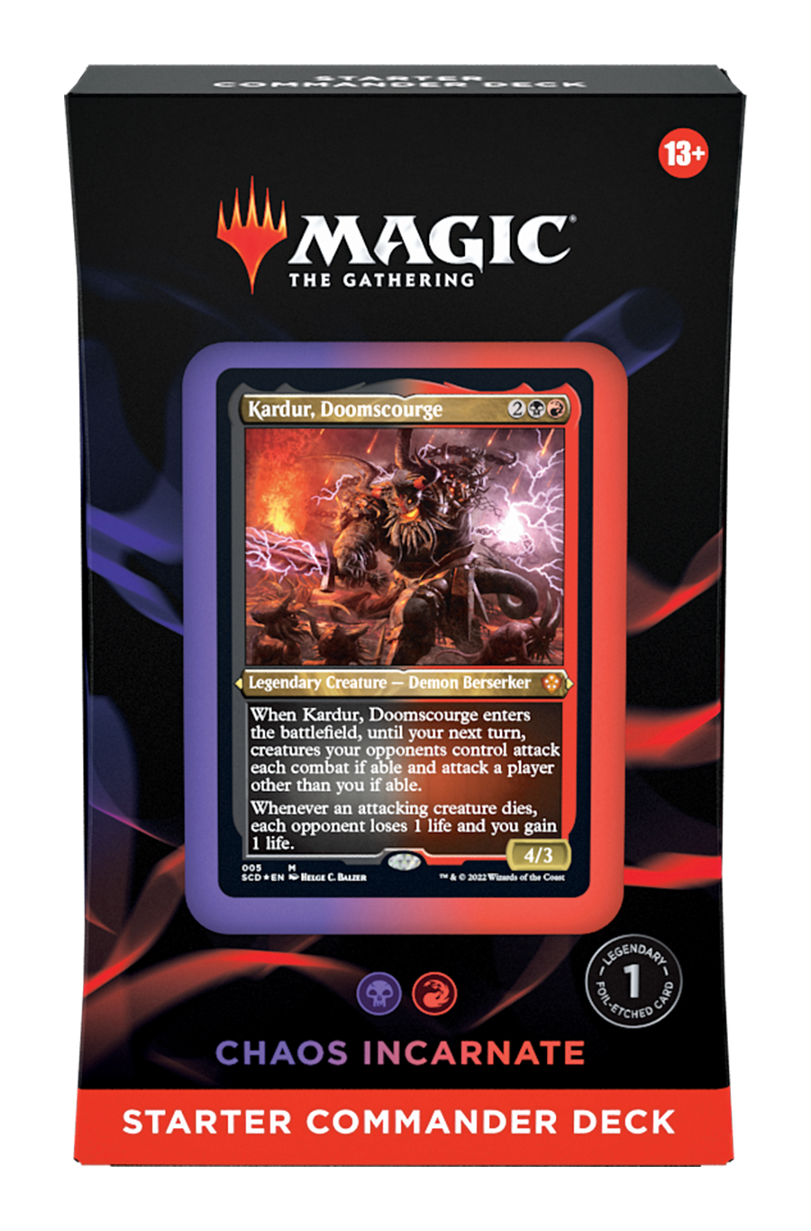 Starter Commander Deck (Chaos Incarnate) | Devastation Store