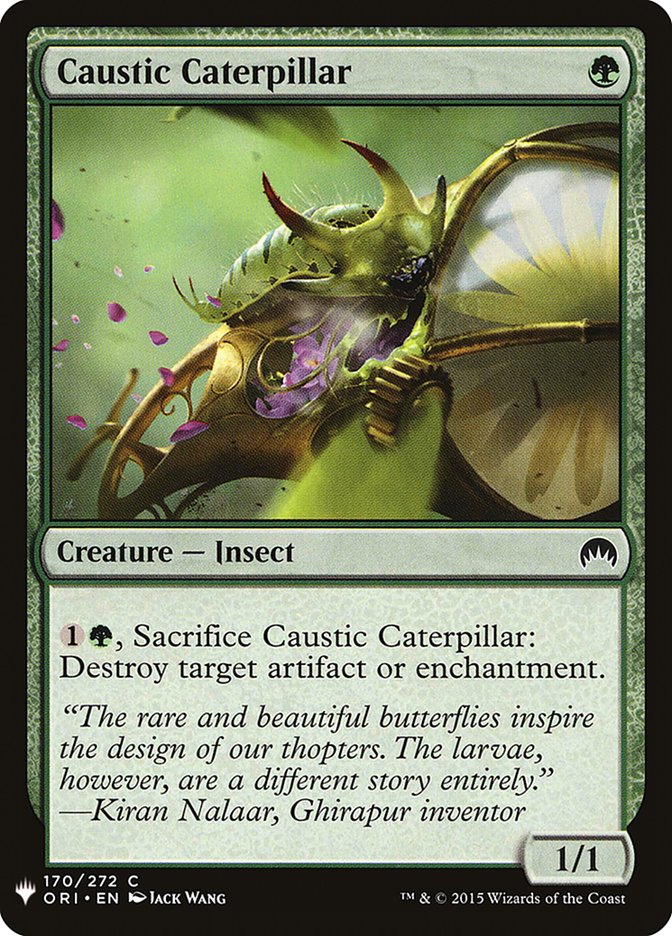 Caustic Caterpillar [Mystery Booster] | Devastation Store