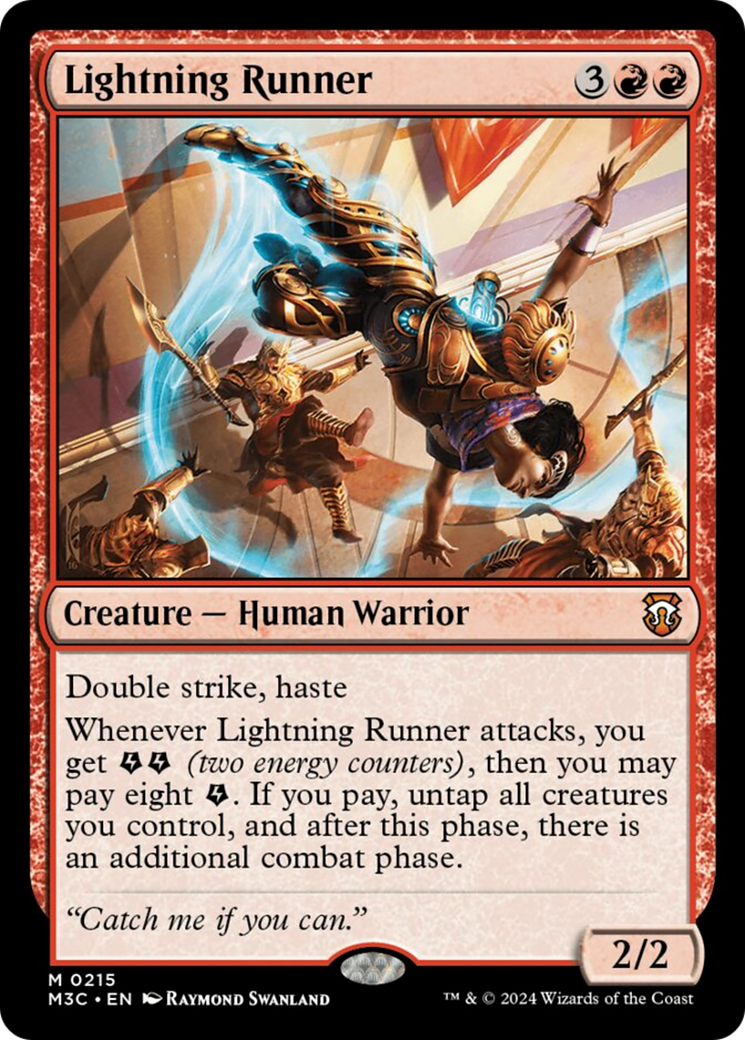 Lightning Runner [Modern Horizons 3 Commander] | Devastation Store