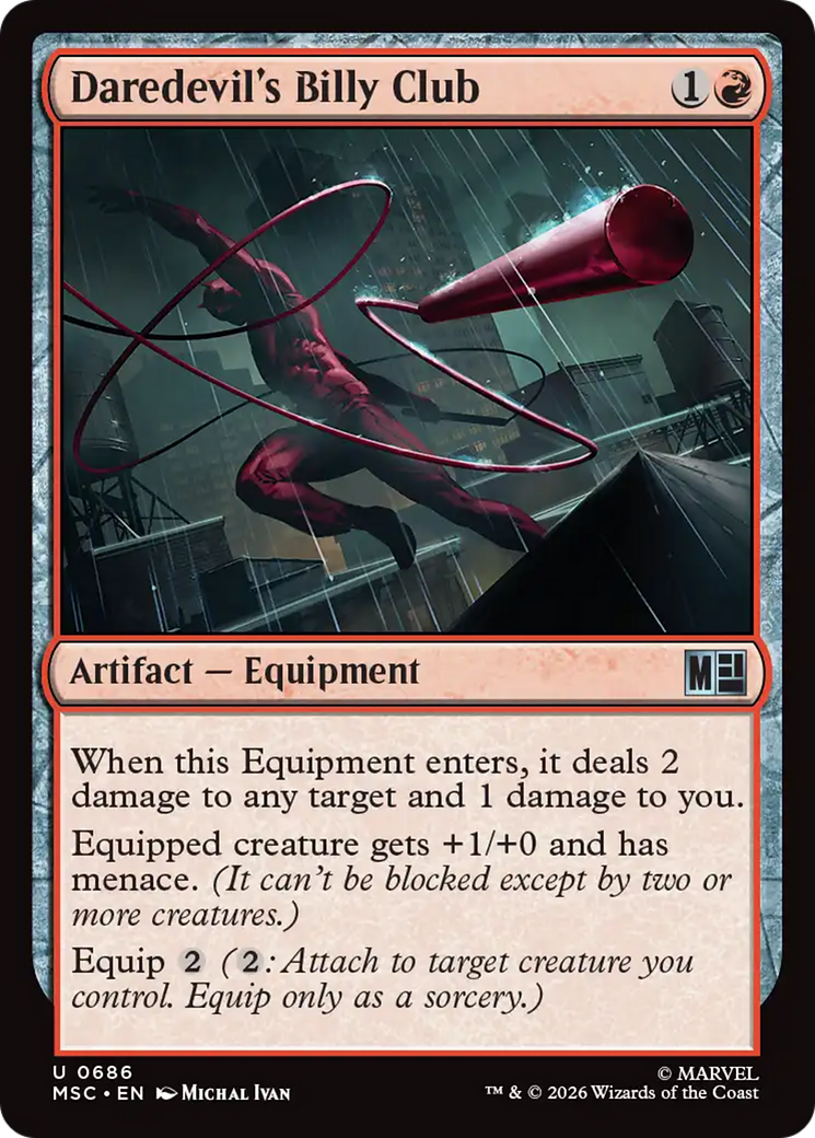 Daredevil's Billy Club [Marvel Super Heroes Commander] | Devastation Store