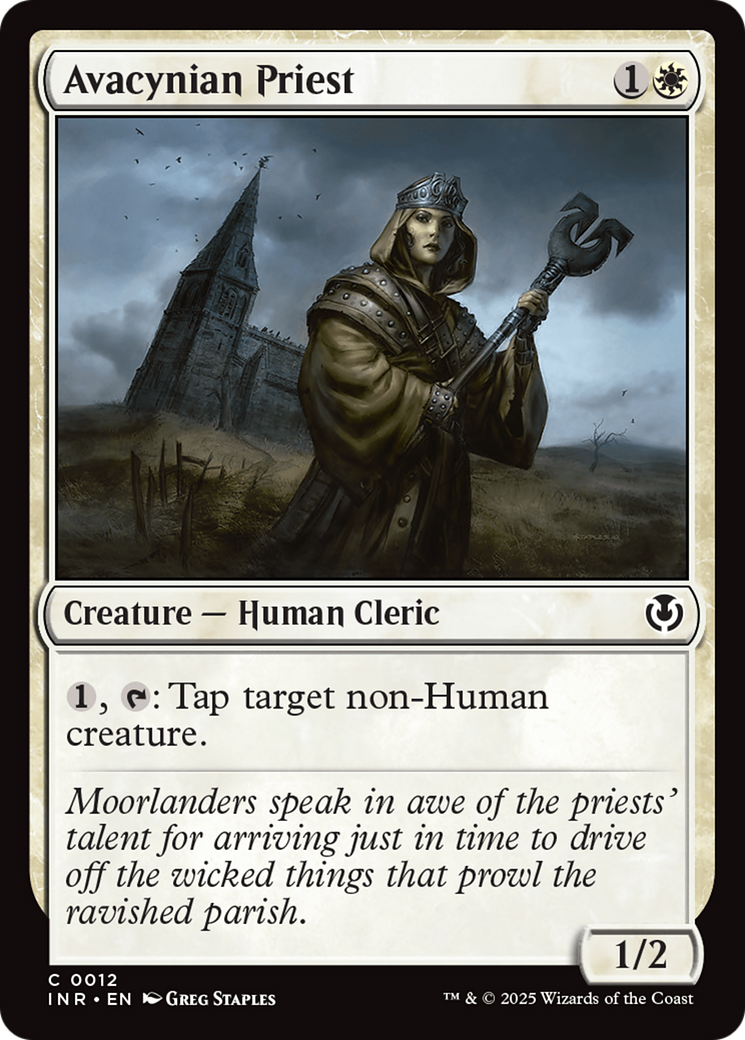 Avacynian Priest [Innistrad Remastered] | Devastation Store
